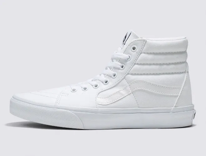 Sk8-Hi Canvas Shoe - White