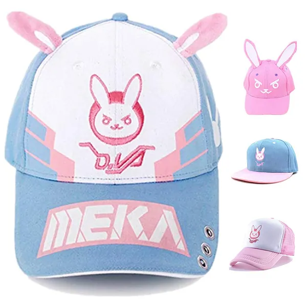 Bunny Baseball Hat Game Cosplay Hat Accessories Props