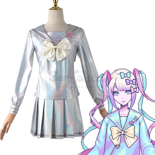 【In Stock】Game Needy Streamer Overload Cosplay KAngel Cosplay Costume - M