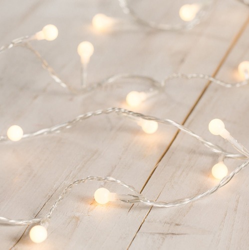 40 Warm White Berry Fairy Lights | Default Title