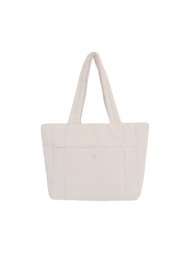 Puffer Shopper (Oyster)