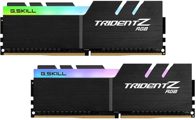 G.SKILL Trident Z RGB Series (Intel XMP) DDR4 RAM 32GB (2x16GB) 4000MT/s CL18-22-22-42 1.40V Desktop Computer Memory UDIMM (F4-4000C18D-32GTZR)