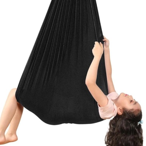 Nylon Elastic Sensory Swing (max weight 85kg) | Black