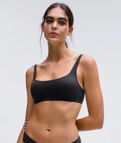 Wundermost Ultra-Soft Nulu Scoop-Neck Bralette *A-D Cups