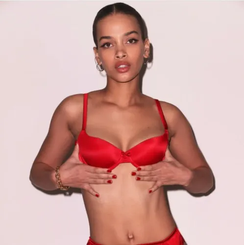 Seamless Luxe Balconette Bra | rouge / 32b