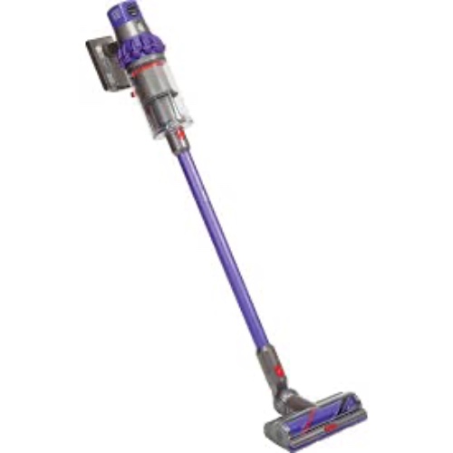 Dyson V10 Cordless Stick Vacuum Cleaner: 14 Cyclones, Fade-Free Power, Whole Machine Filtration, Hygienic Bin Emptying, Wall Mounted, Up to 60 Min Runtime, Purple - Purple
