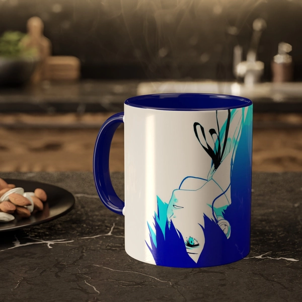 Persona 3 RELOAD Stylish Menu 11-ounce blue Mug