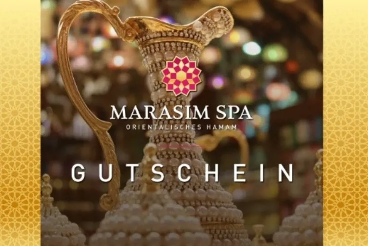 VOUCHER - HAMAM  Marasim Spa & EXKLUSIV-UPGRADE
