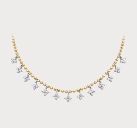 WAGNER - Signature Collier GOLD 750 GW, 3,36 CT DIAMANTEN