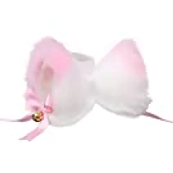 BUTITNOW Cat Ears Hair Clip with Bell Cosplay Girl Plush Furry Fox Ear Hair Clip Hairband for Halloween Costume Cosplay Party