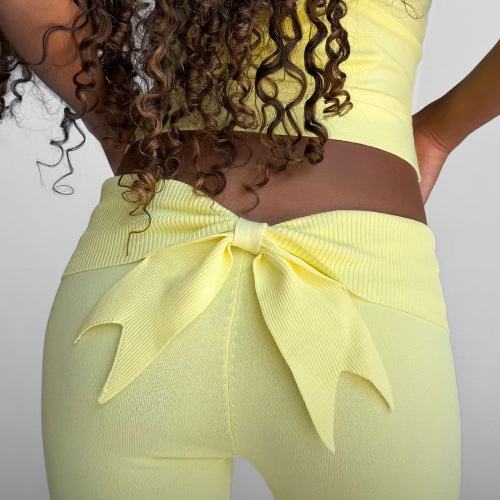 Morgana Pant - Baby Yellow