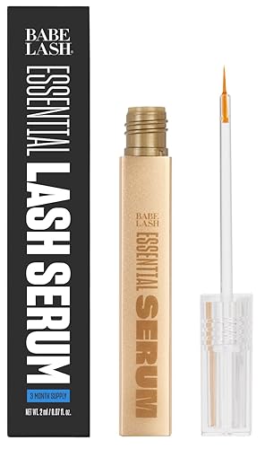 Babe Original Eyelash Serum - Fuller & Longer Looking Eyelashes, Advanced Lash Enhancing Treatment for Natural Lashes, Extensions & Eyebrows, Vegan & Cruelty-Free - 1 Count (Pack of 1)