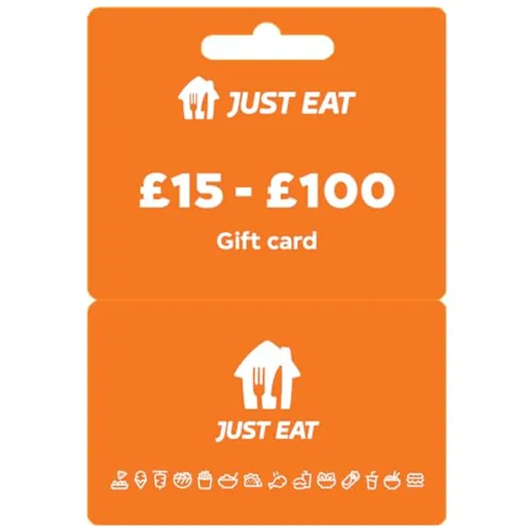Just Eat - UK Redemption Only - Delivered by post