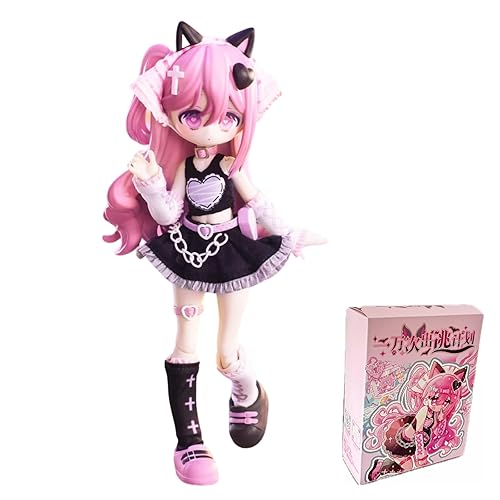 CALEMBOU BJD Doll Blind Box, Kawaii Ten Thousand Escape Plans Series Ball Jointed Doll, Surprise Toys Collectable Action Figure Posable Dress Up Doll for Gifts