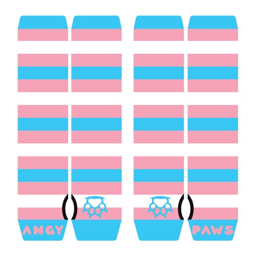 Trans Pride Arm Warmers