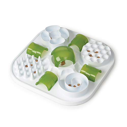 Catit Interactive Cat Toy Play Treat Puzzle, Cat Toys for Indoor Cats Interactive, Cat Toys Interactive, Cat Puzzle Feeder, Cat Games, Interactive Cat Toys for Indoor Cats
