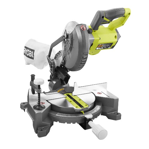 Ryobi EMS190DC 18V ONE+ 190mm Mitre Saw (Body Only), Green