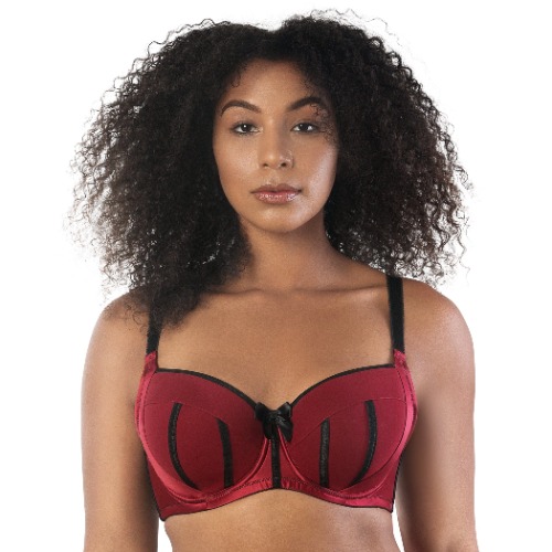 Charlotte Underwire Padded Bra - Rio Red - 40 / US O - UK K