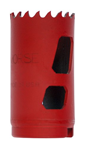 Morse MHS18 Bimetal Hole Saw, 1-1/8" Diameter, 1 Piece - 1-1/8"