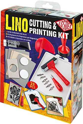 Essdee L5PKR1 Lino Cutting & Printing Kit (23 Pieces) - Pack of 1 - Lino Cutting & Printing Kit (23 Pieces)