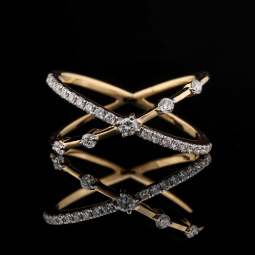Sandee Crossroads Ring - Gold 14k / 10