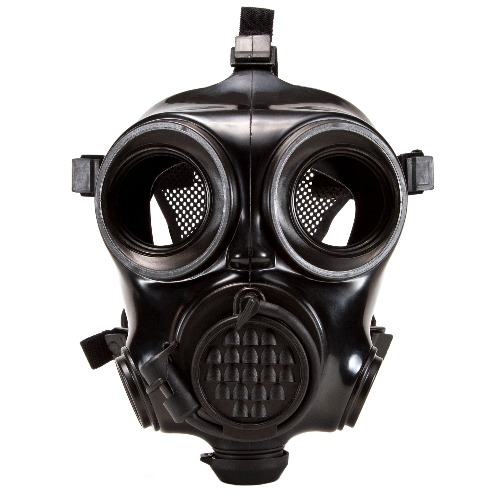 MIRA Safety CM-7M Military Gas Mask - CBRN Protection Military Special Forces, Police Squads, and Rescue Teams | Small