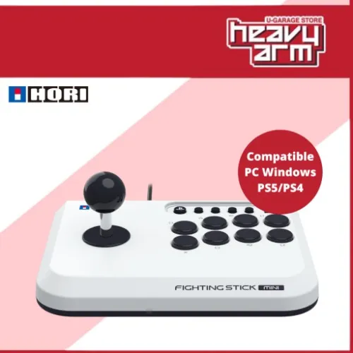 Hori Fighting Stick Mini | PS5 Switch Fighting Stick Mini | PC Fighting Stick Mini (Official) * Classic Button Layout *