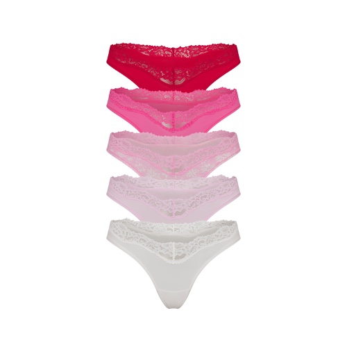 Lace Thong 5pack 💕