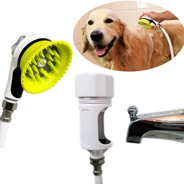 Wondurdog Bathtub Spout Attachment Dog Wash Kit | Regular and Deluxe Version Avaliable