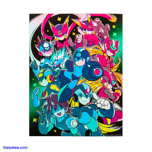Mega Men print