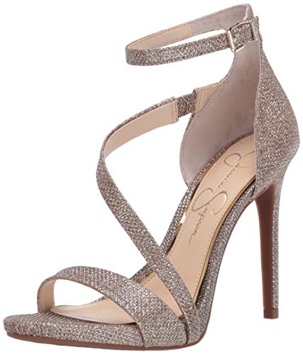 Jessica Simpson womens Rayli2 Heeled Sandal - 5.5 - Gold
