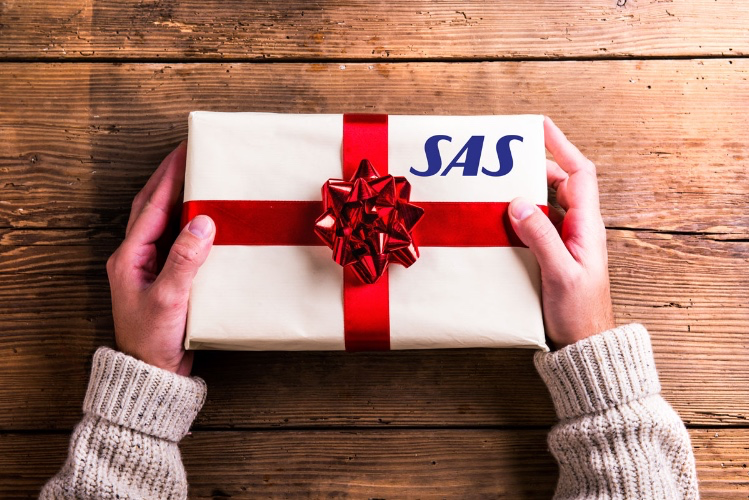 SAS Flight Gift Card