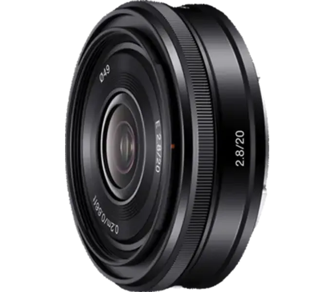SEL20F28B Ultra-wide lense