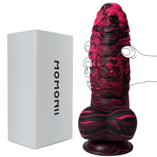 2.36" Diameter Unique Fantasy Huge Thick toy, Big Realistic Colorful Flexible Strong Suction Cup for Hands-Free, Safe Silicone Toy for Women, Men and Couples - XX-Large