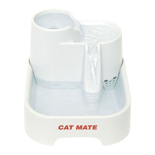PetMate 80850 Cat Mate Drinkfontein Voor Katten, 2 L, 21 x 25 x 18 cm, Wit