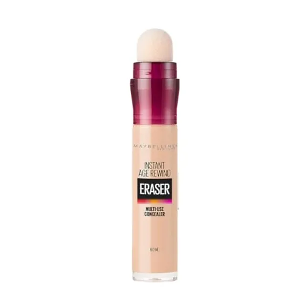 Maybelline Instant Age Rewind Eraser Dark Circles Treatment Multi-Use Concealer, 120, 1 Count (Packaging May Vary)