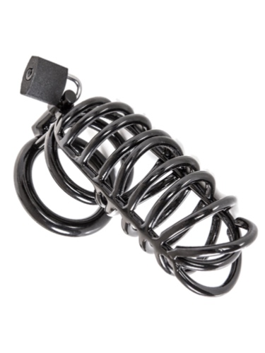 Locking Ring Chastity Cage | Default Title