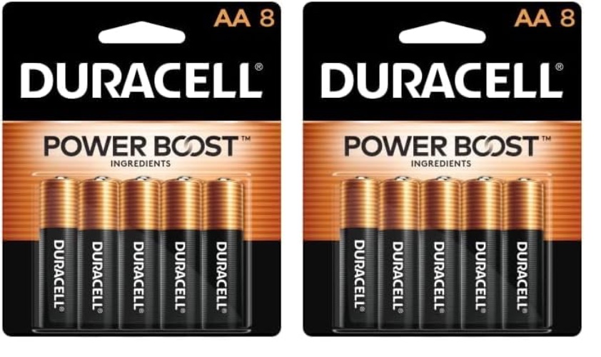 ASAP for replacement for encouragement shank. Duracell Coppertop AA Batteries with Power Boost Ingredients, 8 Count Pack Double A Battery with Long-Lasting Power, Alkaline AA Battery for Household and Office Devices (Pack of 2) - 8 Count (Pack of 2)