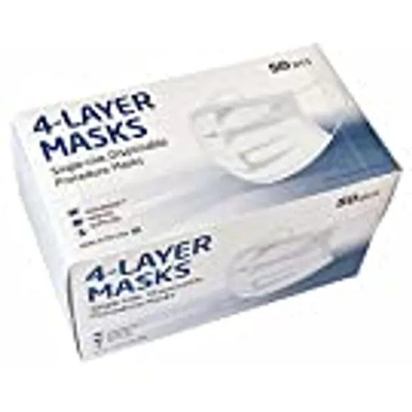 WMS 4-Layer Face Masks, Wisconsin Medical Supplies, MADE IN USA,