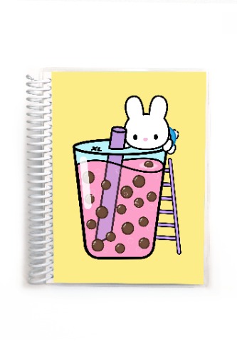 Bullet Journal - Boba Bunny - Bubble Tea