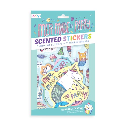 Mer-Made to Party Scented Stickers