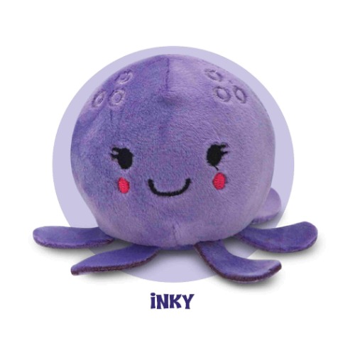 PBJ's - Plush Ball Jellies Fidget Toy - Aquatic - Inky