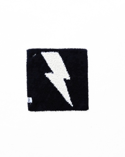 Lightning Bolt Plush Lovey | Black | Default Title