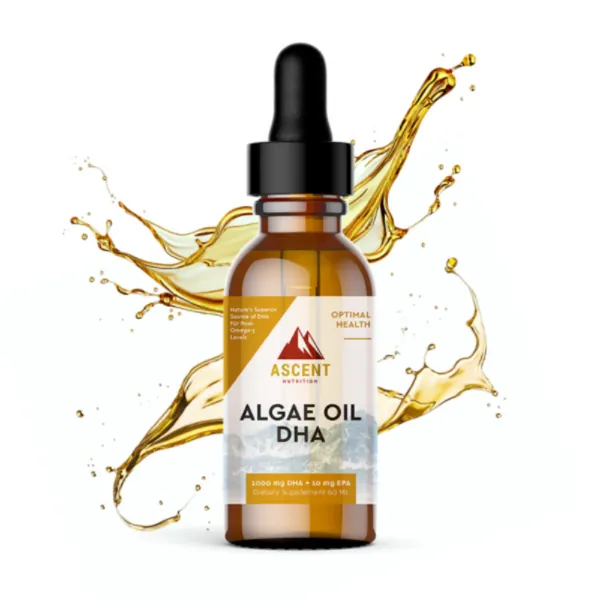 Algae Oil DHA Omega-3's - Vegan and Vegetarian, 1000 mg - Algae Oil DHA Omega-3's - Vegan and Vegetarian, 1000 mg