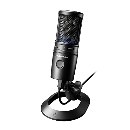 Audio-Technica AT2020USB-X Cardioid Condenser USB Microphone, Black - USB Microphone