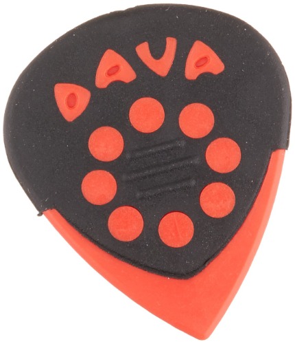 Dava Jazz Grip Delrin Picks For Guitar - Hang Bag With 6 Pieces, 9024