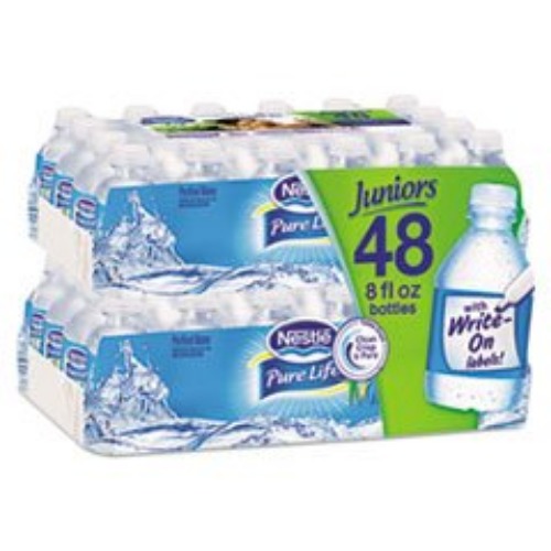 Nestle Pure Life 8 Oz. Purified Water, 48 Per Carton - 8 Fl Oz (Pack of 48)