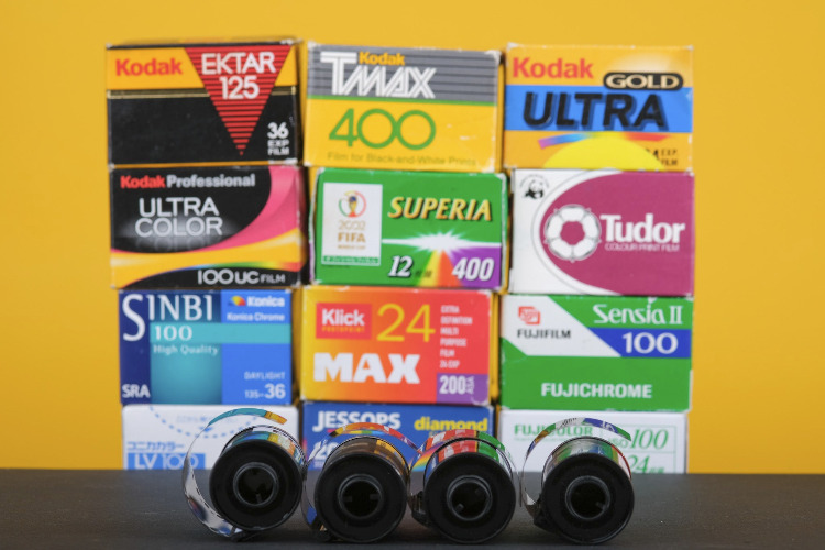 Lucky Dip Box 4x 35mm Expired Film