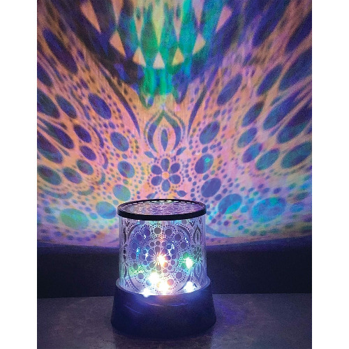 Mandala Projection Night Light