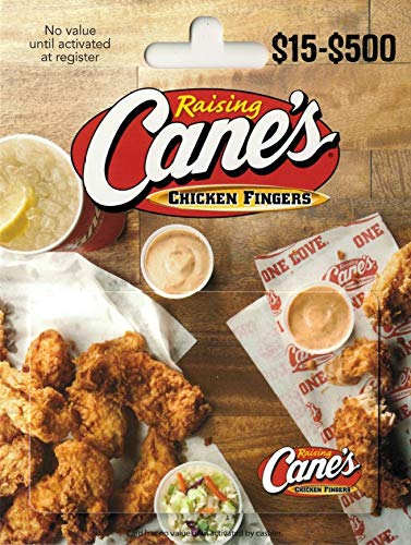 Raising Cane's Gift Card - 50 - Traditional